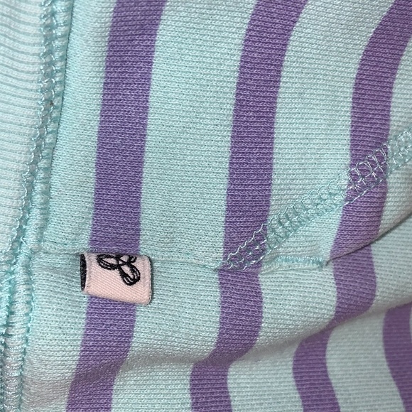 TNA blue/purple striped zip-up - Picture 4 of 6